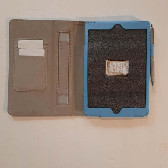 i-Blason iPad Mini 3/2 Retina Leather Case - Light Blue - Picture 4 of 8